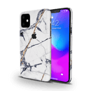 White Marble Pattern Mobile Case Cover For Iphone 11 Pro