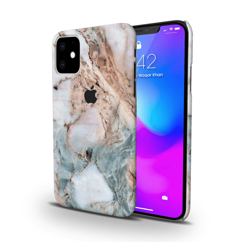Marble patterned mobile cover for iphone 11