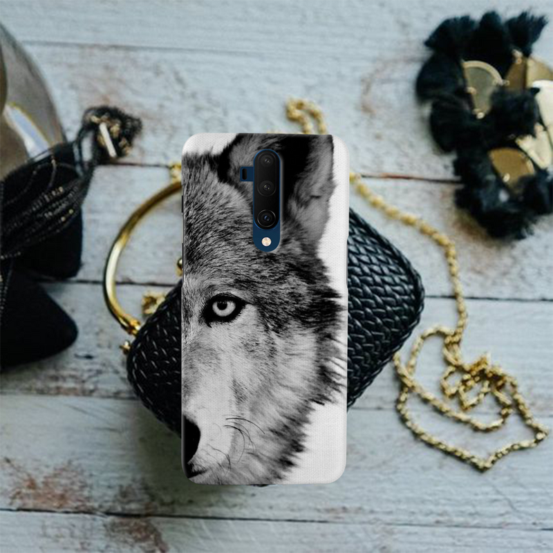 Wolf Face Pattern Mobile Case Cover For Oneplus 7t Pro