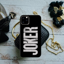 Joker Text Pattern Mobile Case Cover For Iphone 11 Pro
