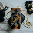 Camo Black And Pink Pattern Mobile Case Cover For Oneplus 7t Pro
