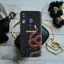 Snake in Galaxy Pattern Mobile Case Cover For Galaxy M30
