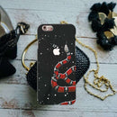 Snake in Galaxy Pattern Mobile Case Cover For Iphone 6