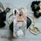 Lite Pink Marble Pattern Mobile Case Cover For Galaxy A30