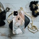 Marble patterned mobile cover for iphone 11