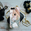 Lite Pink Marble Pattern Mobile Case Cover For Iphone 7 Plus