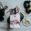 White & Black Marble Pattern Mobile Case Cover For Redmi Note 8 Pro