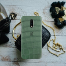Green Boxes Pattern Mobile Case Cover For Oneplus 7