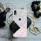 Pink Black & White Marble Pattern Mobile Case Cover For Iphone XR