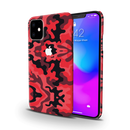 Military Red Camo Pattern Mobile Case Cover For Iphone 11