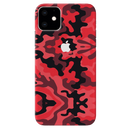 Military Red Camo Pattern Mobile Case Cover For Iphone 11