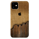 Wood Pattern Mobile Case Cover For Iphone 11