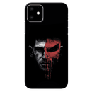 Red Skull Face Pattern Mobile Case Cover For Iphone 11
