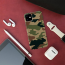 Camo Black And Green Pattern Mobile Case Cover For Iphone 11