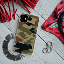 Camo Black And Green Pattern Mobile Case Cover For Iphone 11