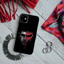 Red Skull Face Pattern Mobile Case Cover For Iphone 11