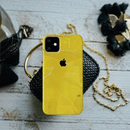 Yellow Paper Pattern Mobile Case Cover For Iphone 11