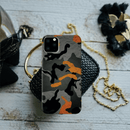 Camo Black And Pink Pattern Mobile Case Cover For Iphone 11 Pro