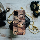 Wood Pieces Pattern Mobile Case Cover For Iphone 11 Pro Max