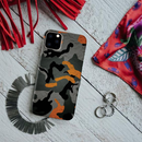 Camo Black And Pink Pattern Mobile Case Cover For Iphone 11 Pro Max
