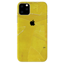 Yellow Paper Pattern Mobile Case Cover For Iphone 11 Pro