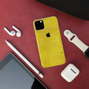 Yellow Paper Pattern Mobile Case Cover For Iphone 11 Pro