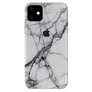 Light Grey Marble Pattern Mobile Case Cover For Iphone 11