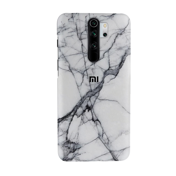 Light Grey Marble Pattern Mobile Case Cover For Redmi Note 8 Pro