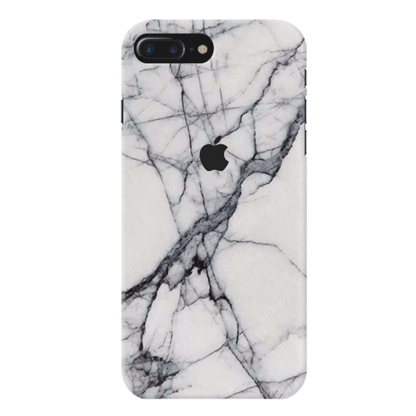 Light Grey Marble Pattern Mobile Case Cover For Iphone 7 Plus