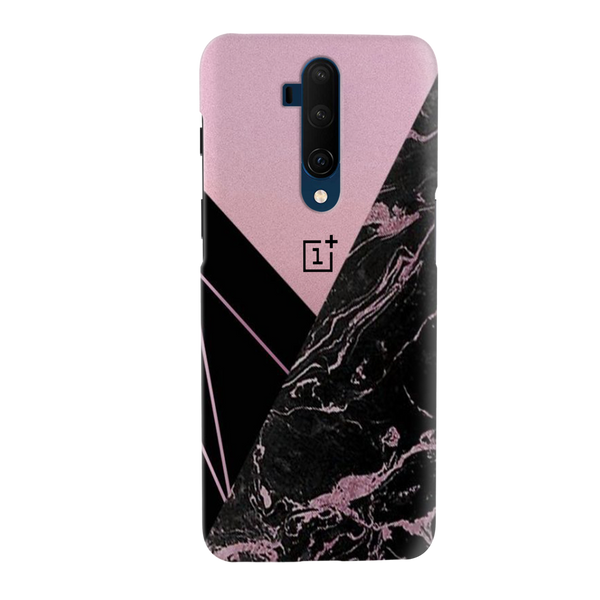 Black Tiles Pattern Mobile Case Cover For Oneplus 7t Pro