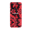Military Red Camo Pattern Mobile Case Cover For Galaxy A20S