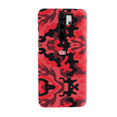 Military Red Camo Pattern Mobile Case Cover For Redmi Note 8 Pro