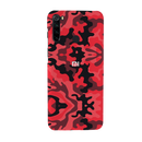 Military Red Camo Pattern Mobile Case Cover For Redmi Note 8