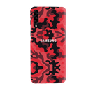 Military Red Camo Pattern Mobile Case Cover For Galaxy A50