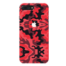 Military Red Camo Pattern Mobile Case Cover For Iphone 7 Plus