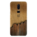 Wood Pattern Mobile Case Cover For Oneplus 6