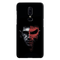 Red Skull Face Pattern Mobile Case Cover For Oneplus 6