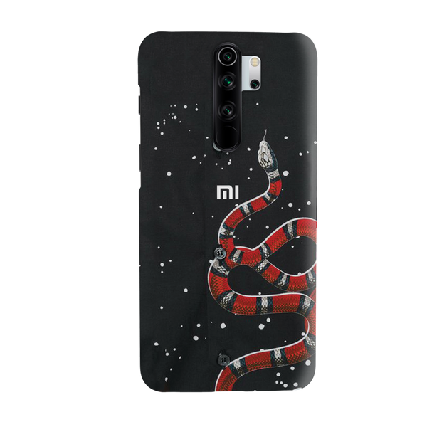 Snake in Galaxy Pattern Mobile Case Cover For Redmi Note 8 Pro