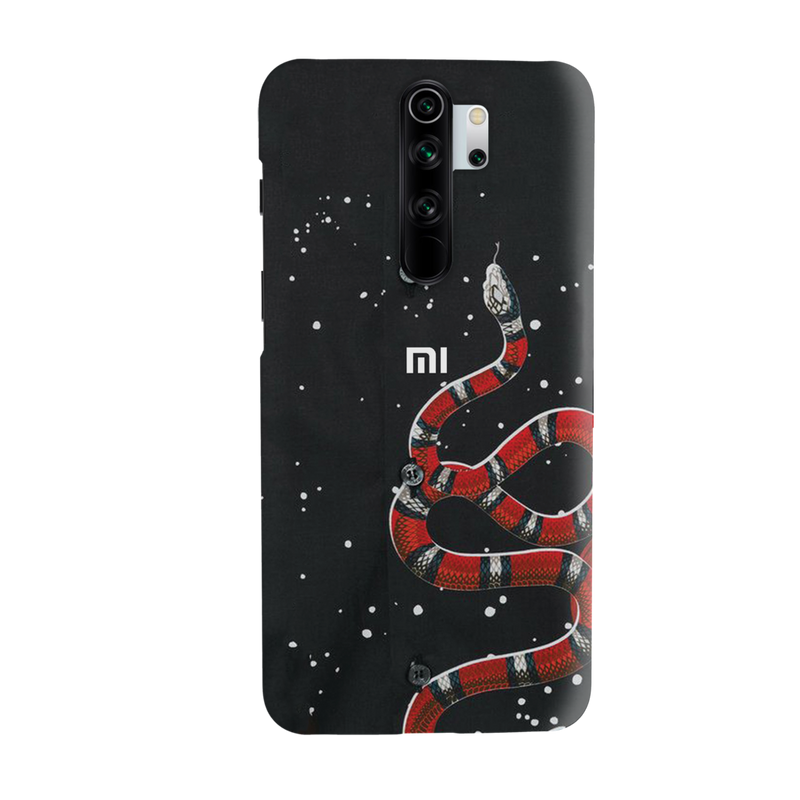 Snake in Galaxy Pattern Mobile Case Cover For Redmi Note 8 Pro