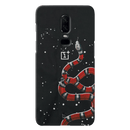Snake in Galaxy Pattern Mobile Case Cover For Oneplus 6