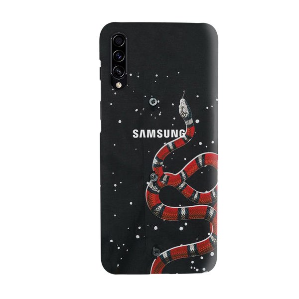 Snake in Galaxy Pattern Mobile Case Cover For Galaxy A30S