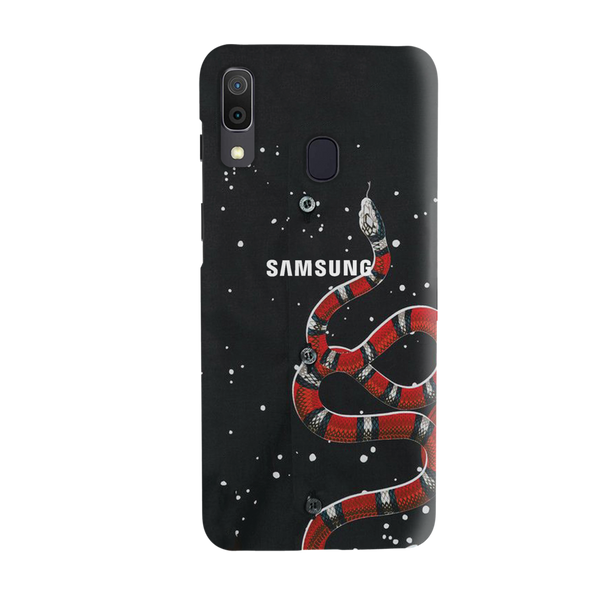 Snake in Galaxy Pattern Mobile Case Cover For Galaxy A30