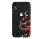 Snake in Galaxy Pattern Mobile Case Cover For Iphone XR