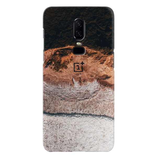 Sea Shore Pattern Mobile Case Cover For Oneplus 6