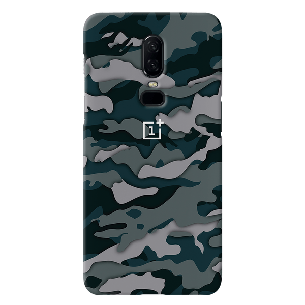 Military Camo Pattern Mobile Case Cover For Oneplus 6