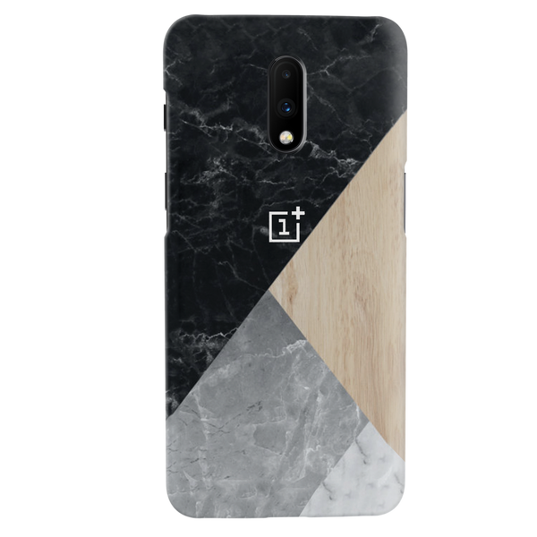 Tiles and Wooden Pattern Mobile Case Cover For Oneplus 7