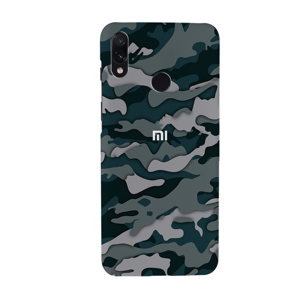 Military Camo Pattern Mobile Case Cover For Redmi Note 7 Pro