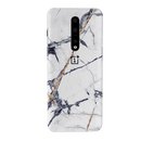 Light Grey Marble Pattern Mobile Case Cover For Oneplus 7 Pro