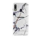 White Marble Pattern Mobile Case Cover For Galaxy A20