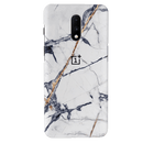 White Marble Pattern Mobile Case Cover For Oneplus 7